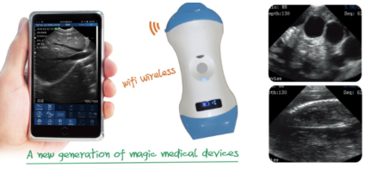 Ultrassom, Portátil , Wireless, Veterinario