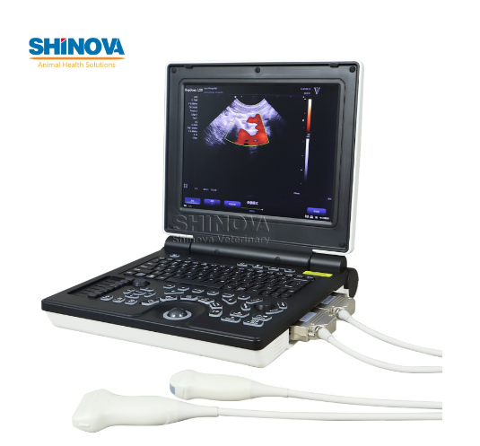Aparelho de Ultrassom Colorido, com Doppler, Veterinário - Novo